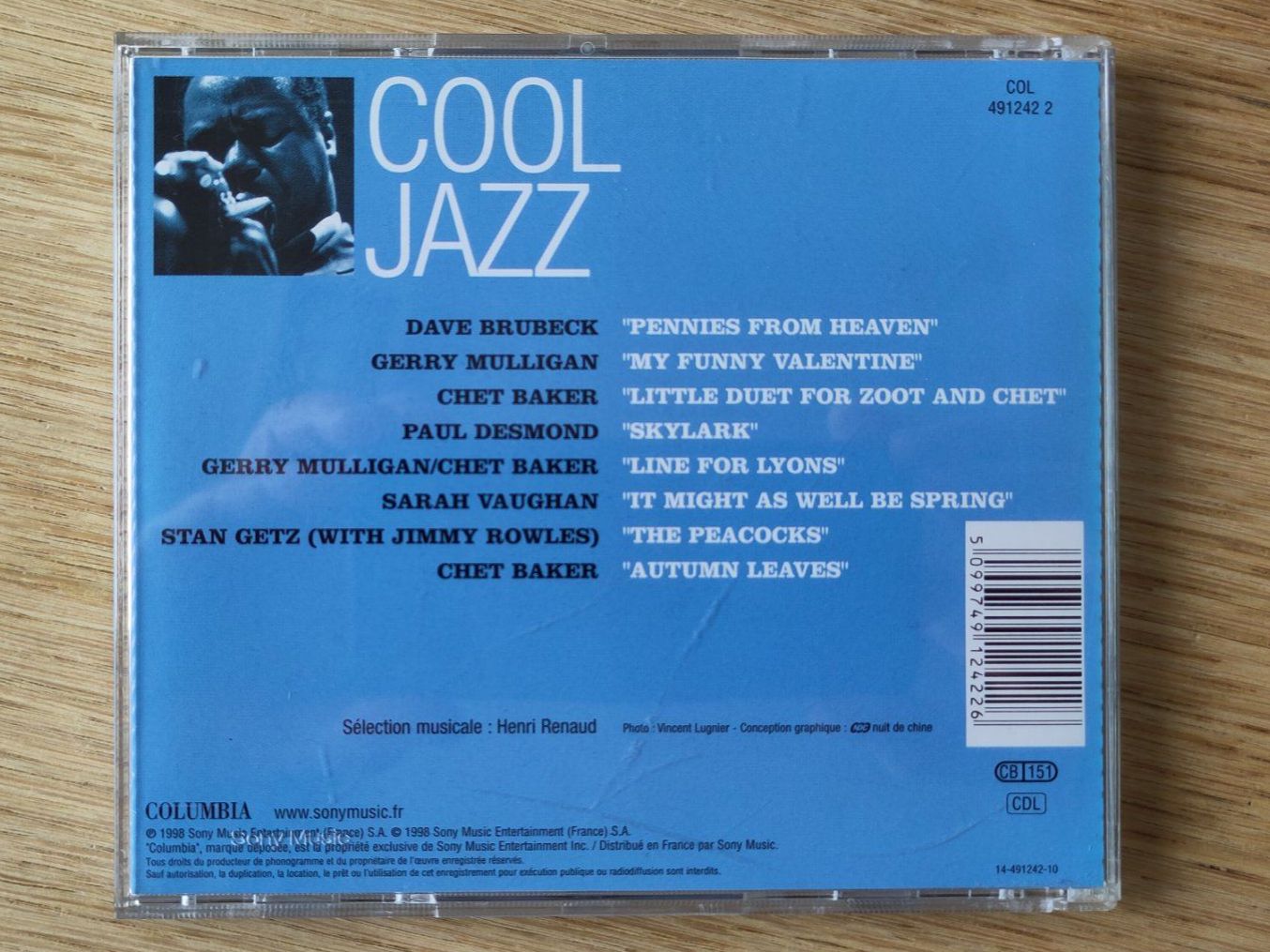 CD: Cool Jazz - Sampler (Mulligan, Baker, Getz, Brubeck) – Usato da Birmensdorf ZH venduto da crabalocker67 1