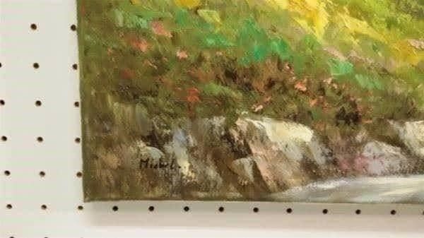 Gemälde: "Berglandschaft" Oelgemälde – Gebraucht aus Zürich von Galerie-Kunst 1