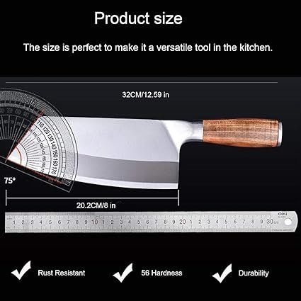 Coltelli da cucina: Küchenmesser, 8 Zoll Fleisch Cleaver Ultra Sharp – Nuovo e nell'imballaggio originale da Oberentfelden venduto da sch_8bt6 1