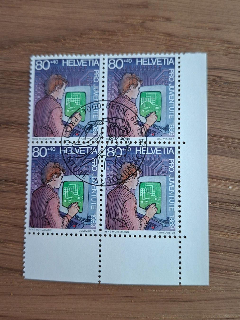 Tutti i francobolli: 4er Blocks: Pro Juventute 1989 – Nuovo (secondo la descrizione) da Hinterkappelen venduto da 1399 6