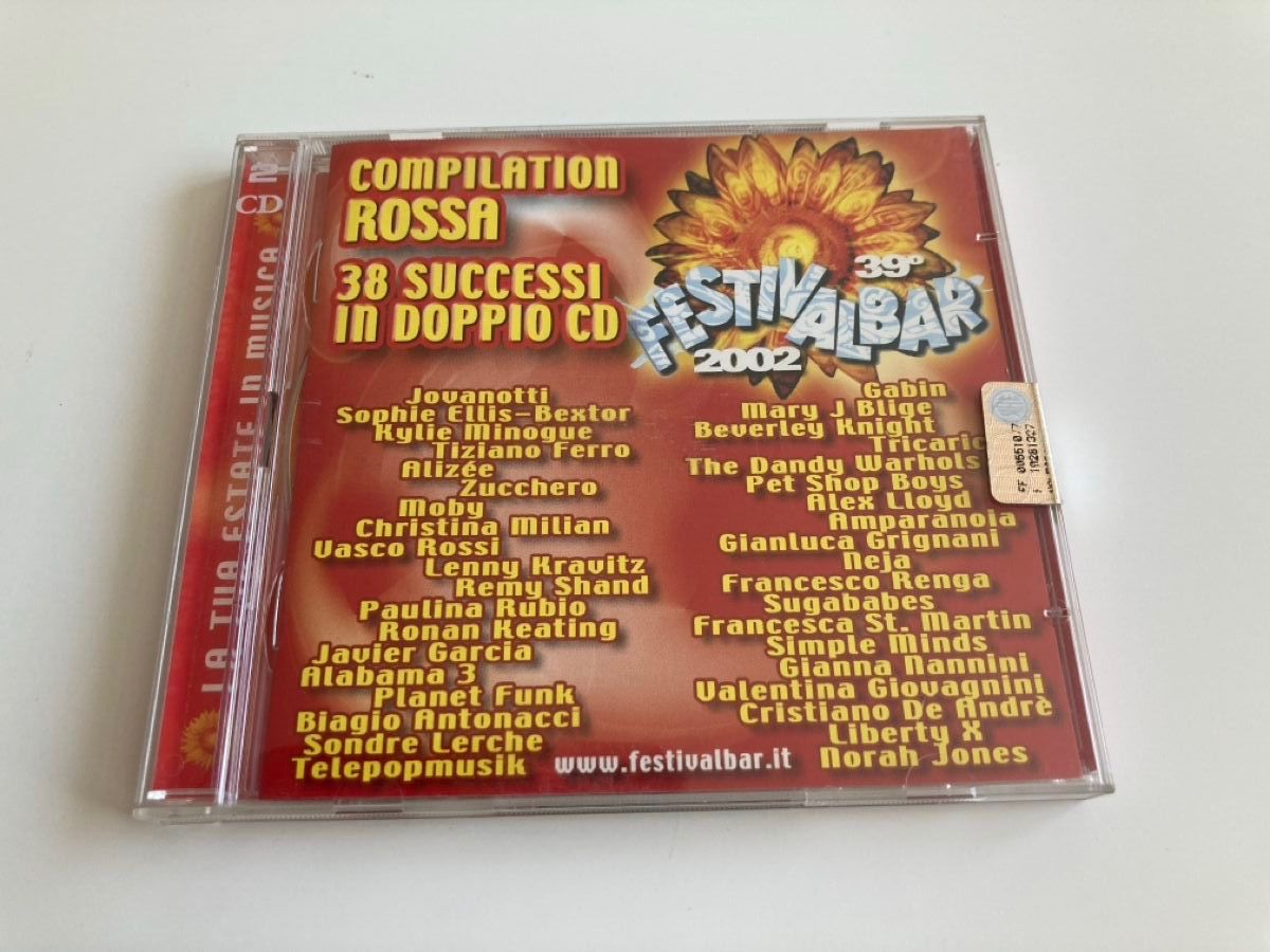 CDs: Festivalbar 2002 Compilation Rossa Double CD succès! – Gebraucht aus Biel/Bienne von almercaa