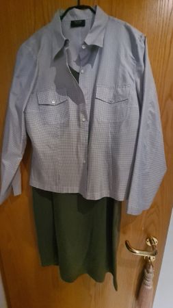 Taifun Sommer Set, Gr. 42, Top Zustand, Olivgrün.