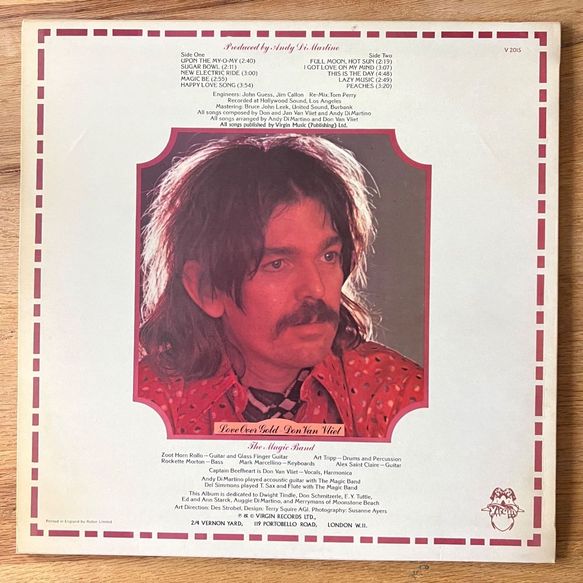 Dischi in vinile: Captain Beefheart & The Magic Band - Unconditionally../ 1.UK – Usato da Gais venduto da soundcave57 1