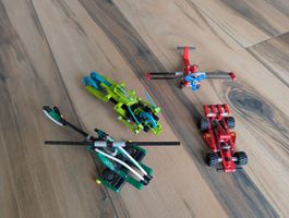 Lego Technic Konvolut, 4 verschiedene Modelle