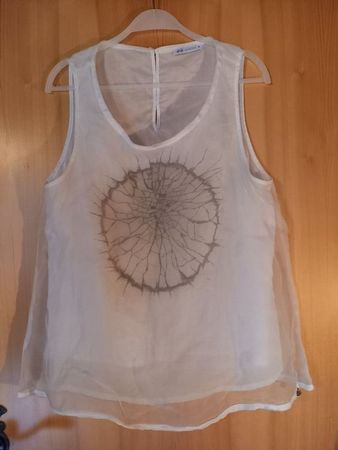 NILE Top weiss/cremefarben, M