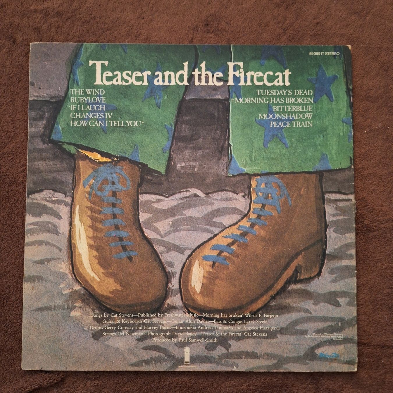 Dischi in vinile: Schallplatte. Cat Stevens. Teaser and the Firecat – Usato da Winterthur venduto da Goldpipau 1