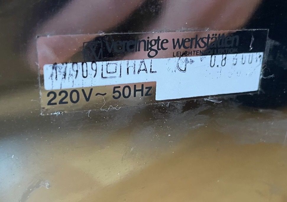 Lampade: Stehlampe VEREINIGTE WERKSTÄTTEN – Usato da Zürich venduto da aanoukk 4