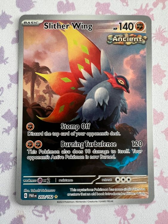 Slither Wing 203/182 Illustration Rare Paradox Rift NM/M main image 0