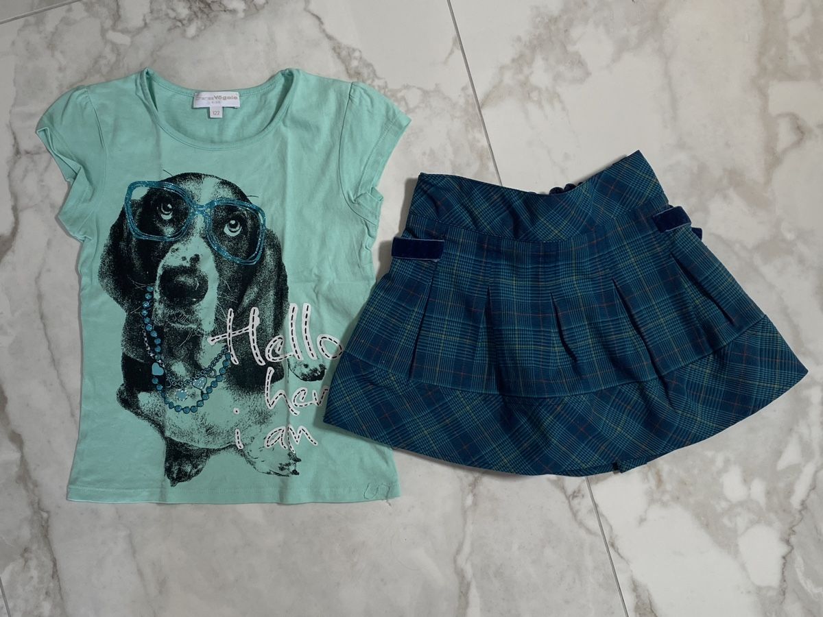 Vestiti & Gonne: Jupe Cherokee & T-Shirt Gr. 122 – Usato da Estavayer-le-Lac venduto da Mimmy02