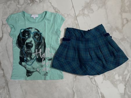 Jupe Cherokee & T-Shirt Gr. 122