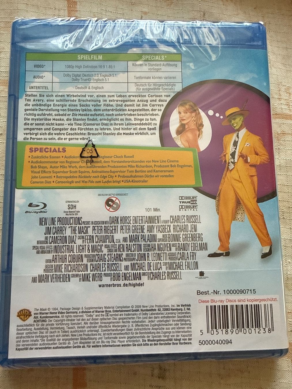 Alle DVDs: Die Maske neu & originalverpackt – Neu und originalverpackt aus Schaffhausen von D-MAC 1