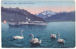 GENÈVE Dampfschiff Montreux