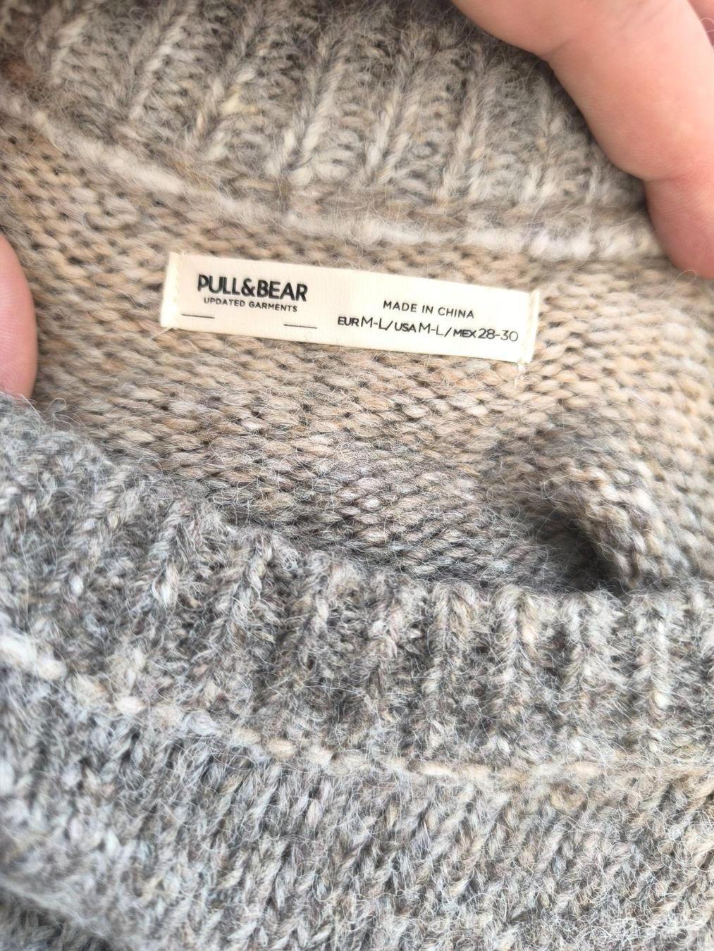 Pull&Bear Maglioni & Felpe: Pull & Bear Pullover - Grau meliert mit Farbverlauf – Usato da Pully venduto da shulgin788 2