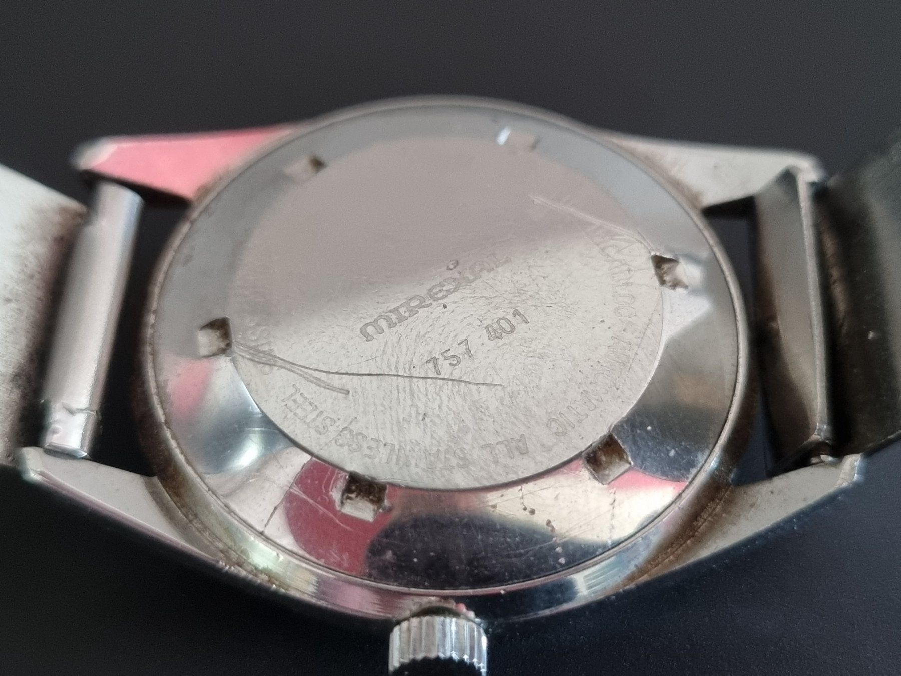 Mirexal Orologi: Herrenuhr Mirexal Superautomatic 25 Jewels – Usato da Lenzburg venduto da freedomky 3