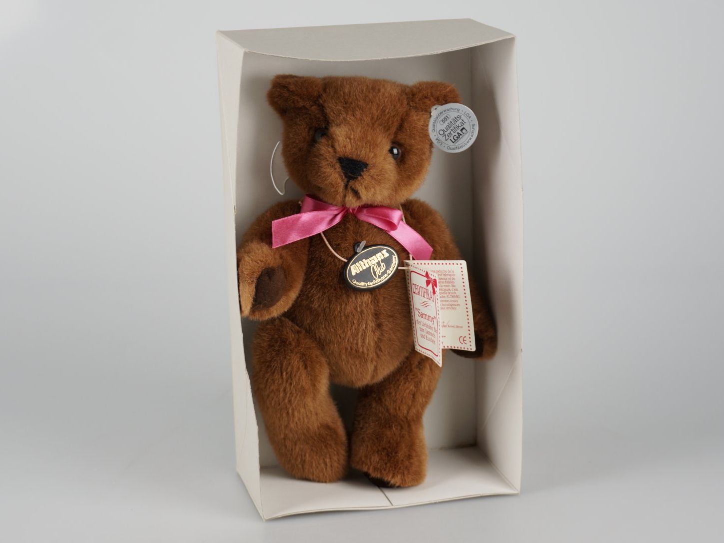 Giocattoli: Althans Club Teddybär Sammy – Nuovo (secondo la descrizione) da Rüti ZH venduto da Restwert_Rueti_ZH 4