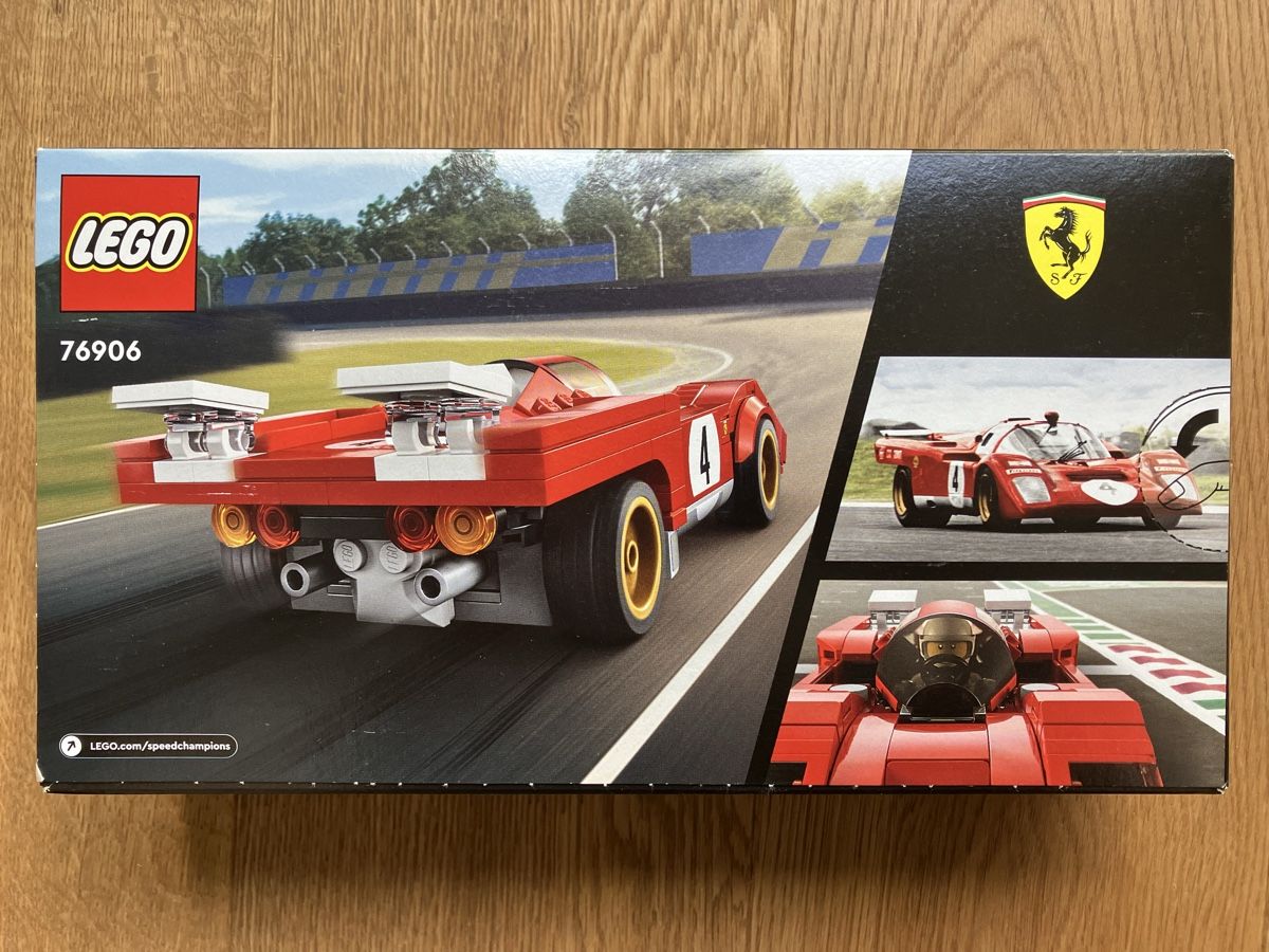 Lego Baukästen: Lego 76906 1970 Ferrari 512 M – Neu und originalverpackt aus Zürich von WField 1