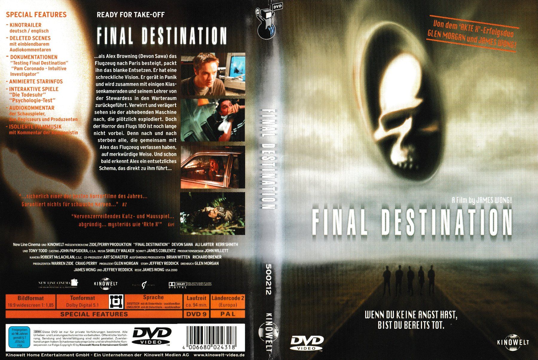Tutti i DVDs: DVD - Final Destination – Usato da Langnau am Albis venduto da MediaRescuerKeLoX