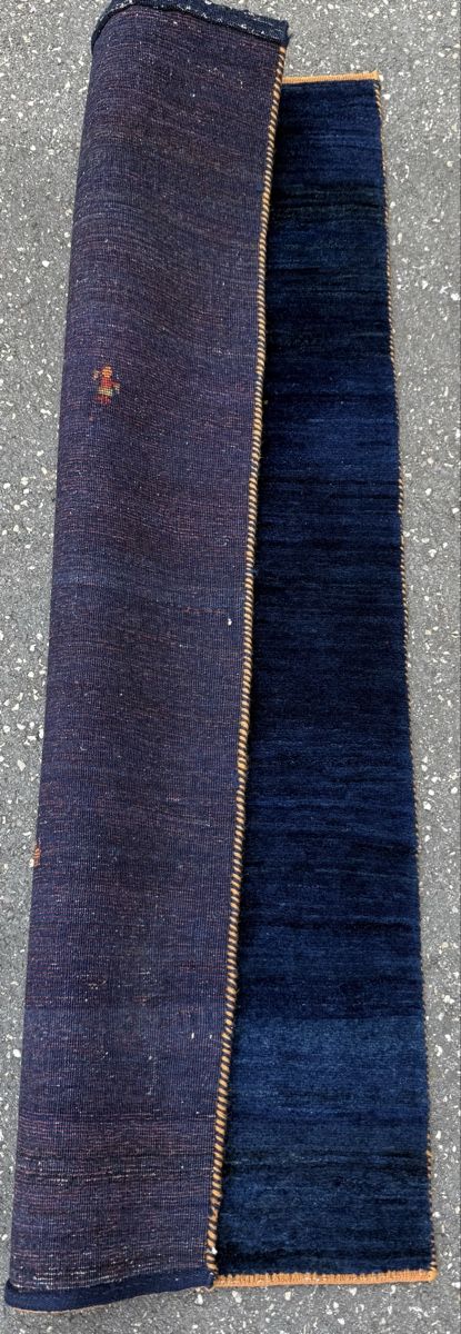 Gabbeh Teppiche: Wunderschöner Orientteppich Gabbeh 157x75.cm – Gebraucht aus Sempach von Star7 7