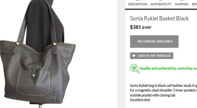 Sonia Rykiel Borse da donna: Sonia Rykiel Tasche / sac – Usato da Collonges venduto da Auganien 9