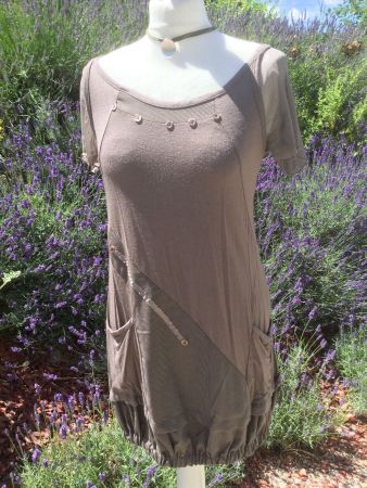 Robe Tunique praline marque SiSi Bella, taille S