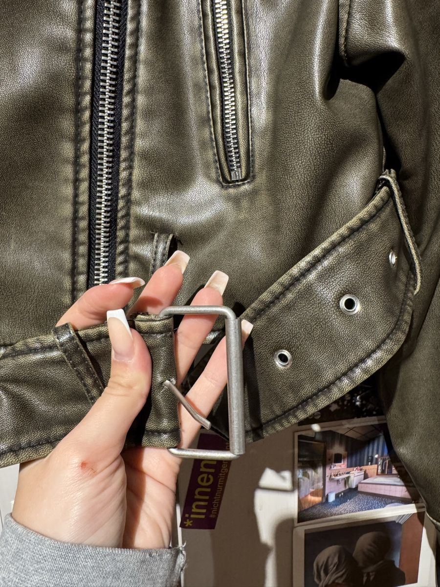 Zara Giacche: Lederjacke – Nuovo (secondo la descrizione) da Turgi venduto da eiiinalem 4