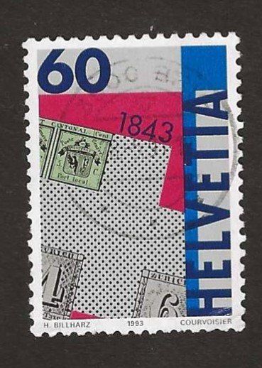 Alle Briefmarken: Briefmarken Schweiz 1993  Z 842 – Gebraucht aus Susten von lmf_98wh