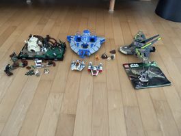 LEGO Star Wars Konvolut 75024 75208 Raumschiffe Figuren