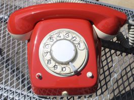 TELEFON VINTAGE MIT WÄHLSCHEIBE