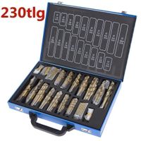 HSS Bohrer Set Metallbohrer Titan 230tlg