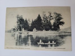Postkarte Richterswil Insel Schonenwerd 1909 RN
