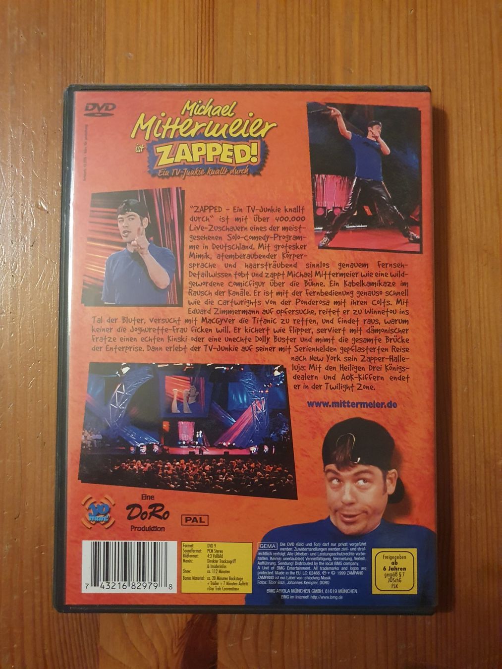 Tutti i DVDs: Michael Mittermeier - Zapped! DVD - Comedy vom Feinsten – Usato da Wiedlisbach venduto da leiku88 1