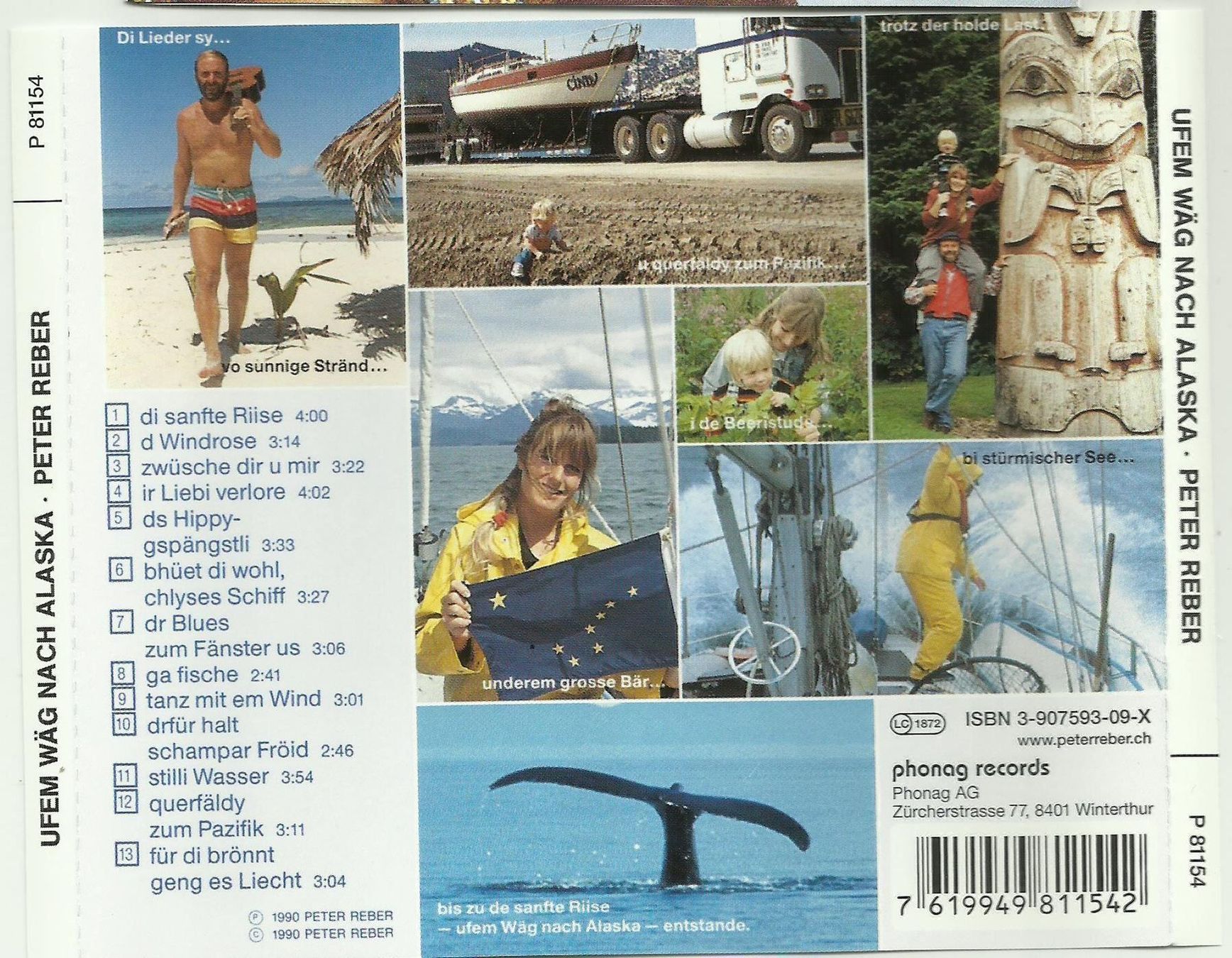 CDs: Peter Reber CD Ufem Wäg nach Alaska – Gebraucht aus St. Margarethen TG von ursk10 1