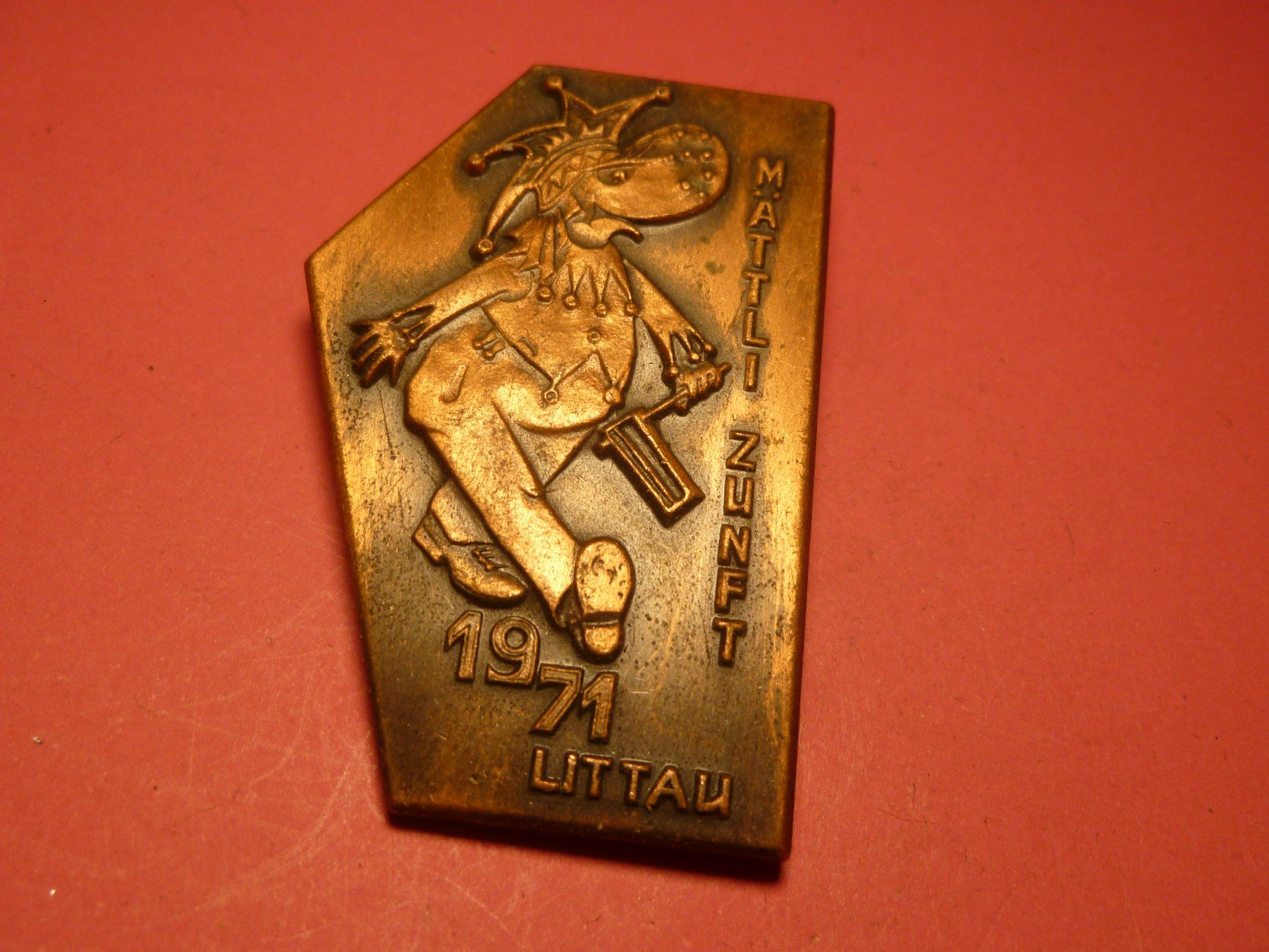 Plaketten & Abzeichen: LITTAU 1971 BRONZE – Gebraucht aus Ried (Muotathal) von Mandarin02