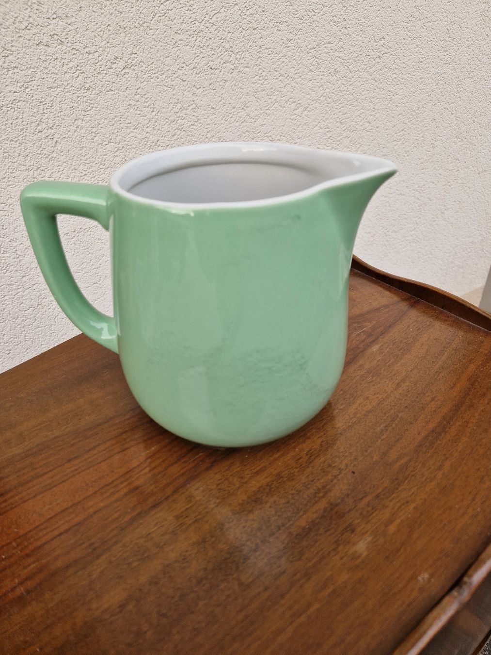 Rössler Teiere: Rössler-Krug, Mintgrün, Vintage, – Usato da Mörigen venduto da Clio111