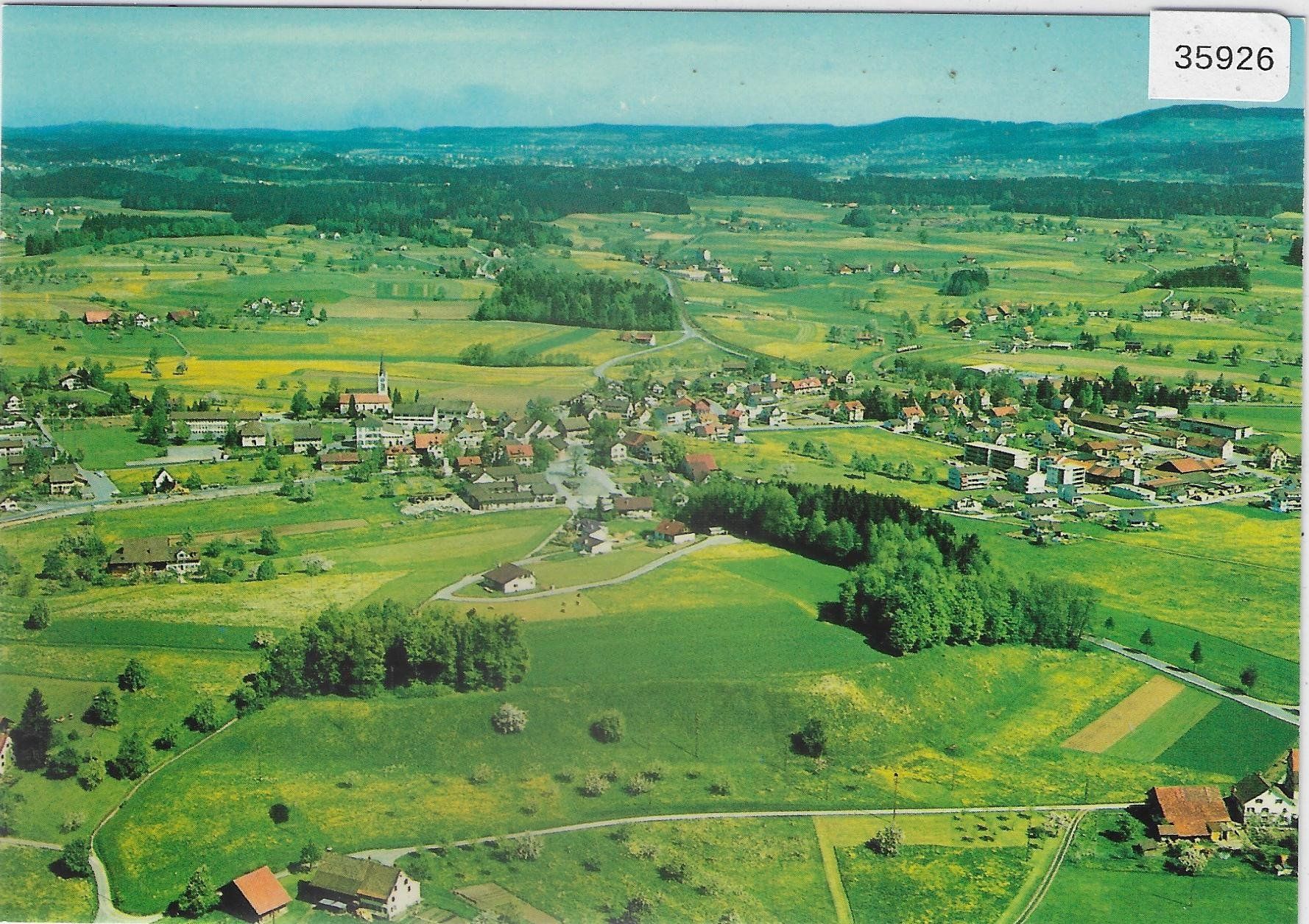 Cartoline postali: Flugaufnahme Bubikon ZH – Usato da Ettingen venduto da Kartenplanet