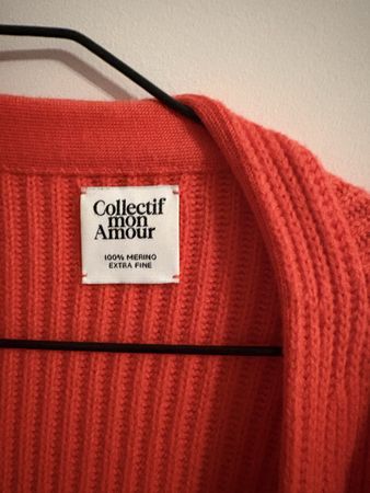 Collectiv Mon Amour Pulli aus Wolle - leuchtendes Orange 