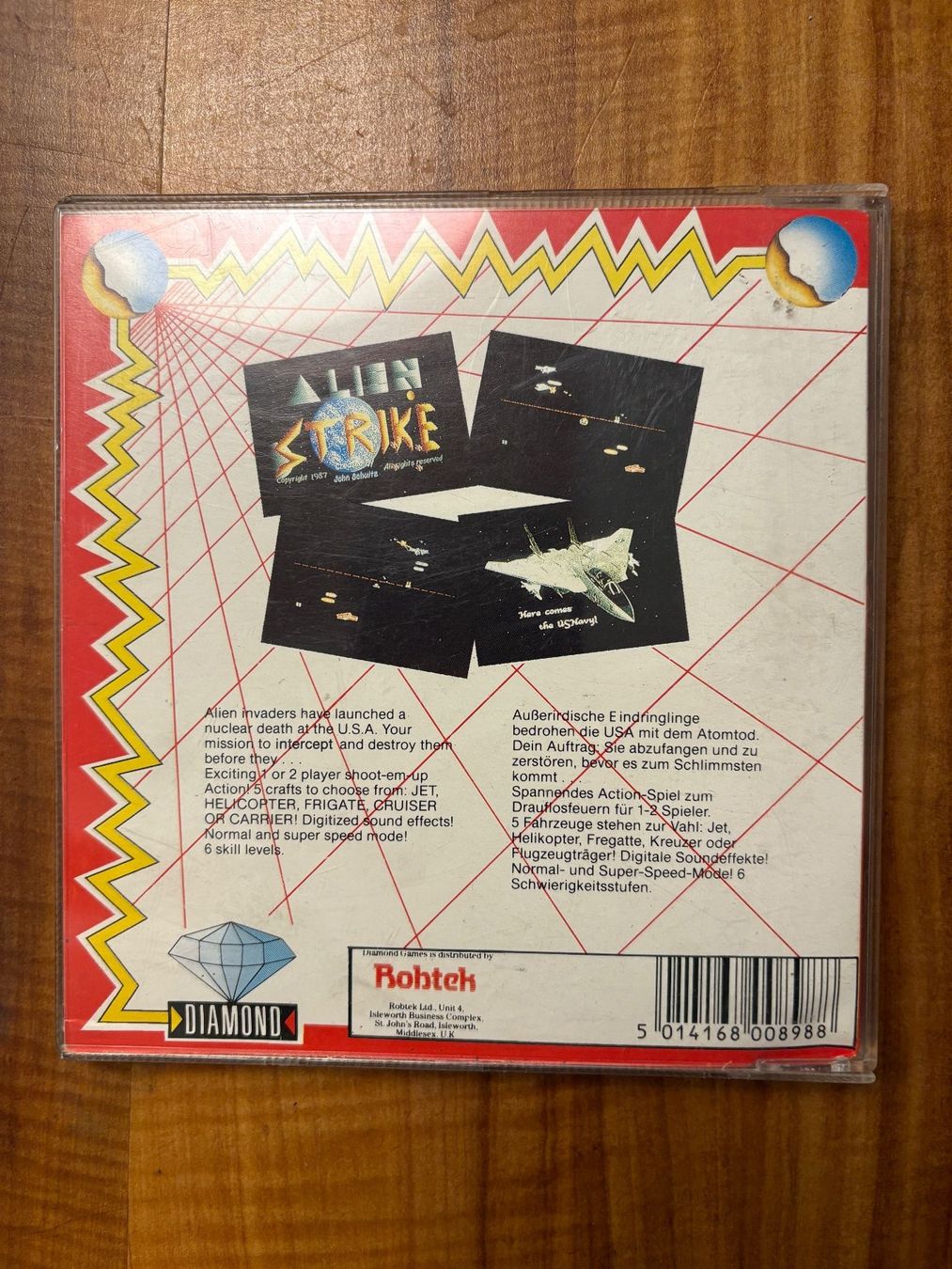 Commodore PCs: Amiga Spiel: Alien Strike – Gebraucht aus Niederhasli von Manuf0 1