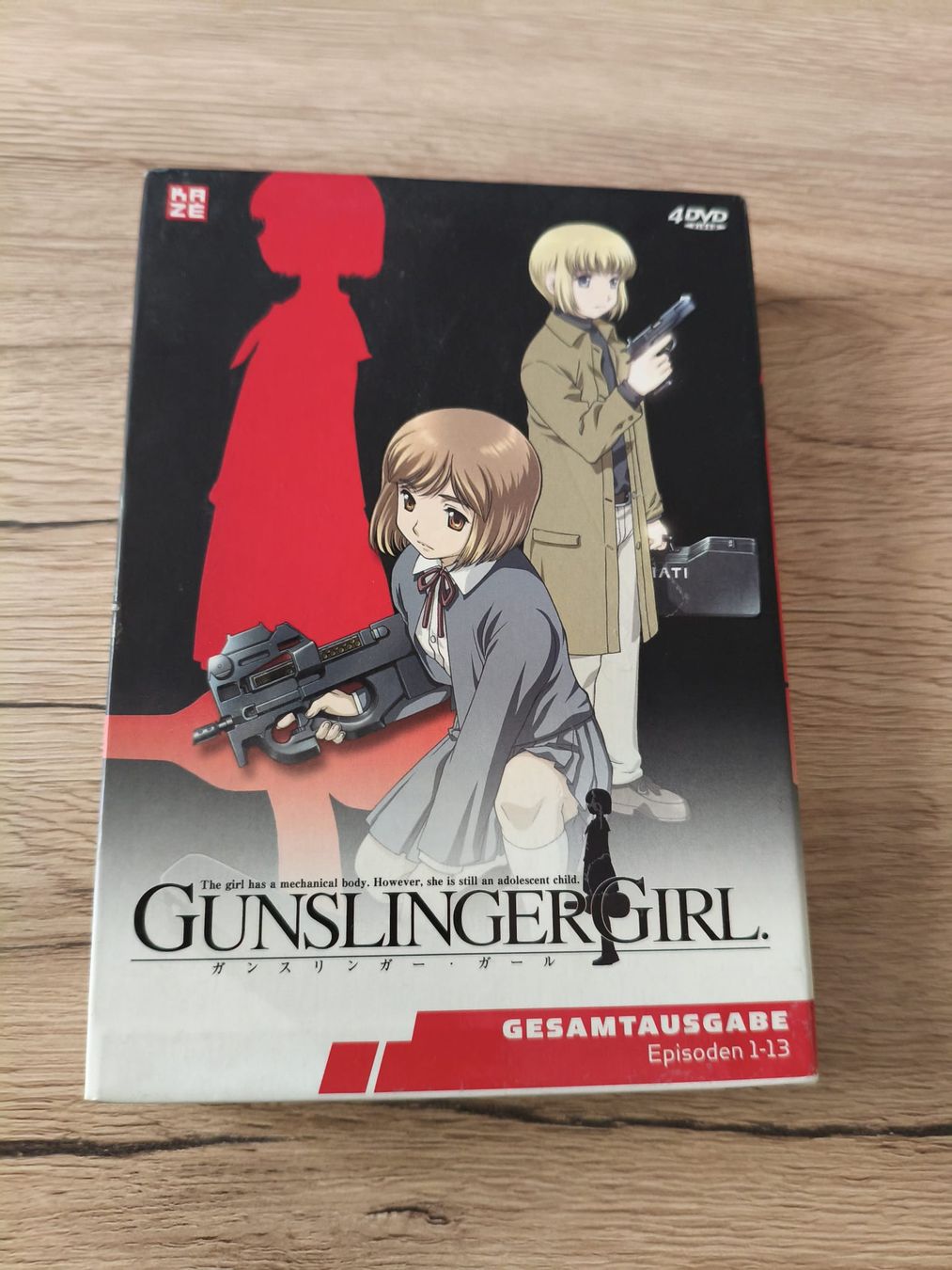 Tutti i DVDs: Gunslinger Girl Gesamtausgabe – Usato da Eschenbach LU venduto da Bxdriver89