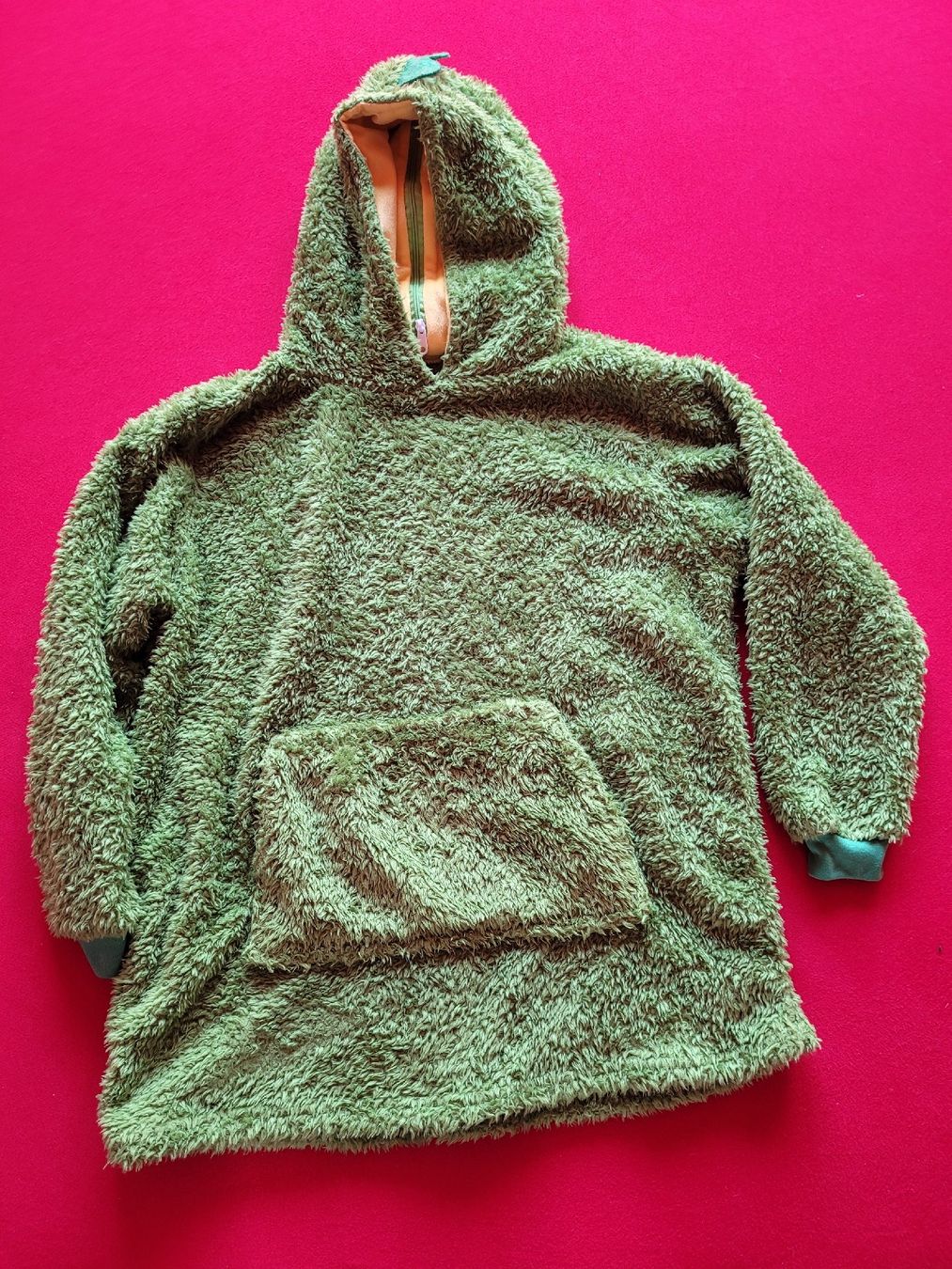 Pullover & Sweatshirts: Fleece Hoodie one Size grün – Gebraucht aus Steffisburg von Gismo49