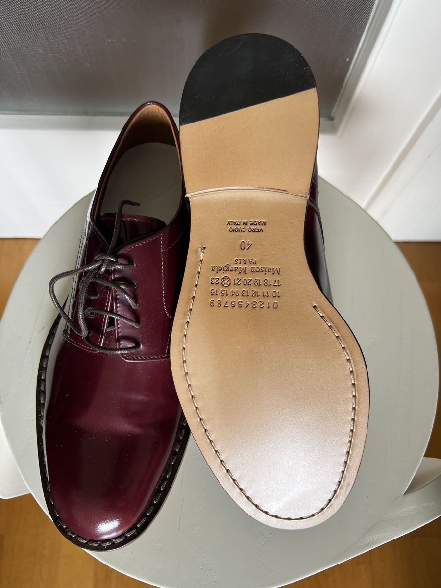 Maison Margiela Scarpe da uomo: Maison Margiela Leder Schuhe 40 – Nuovo (secondo la descrizione) da Luzern venduto da Bon_Voyage 4