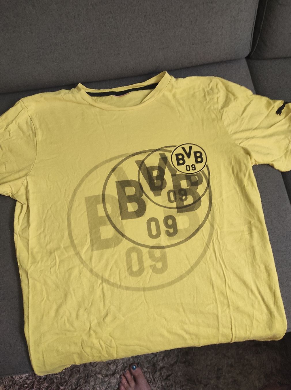 Camicie, T-shirt & Polo: BVB T-Shirt Gr. M – Usato da Glattfelden venduto da SilverSnow