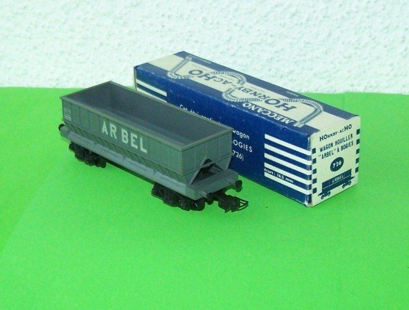 VB HO WAGON ARBEL SNCF A 2 ESS. SUR CHASSIS LONG SANS BOITE | UK