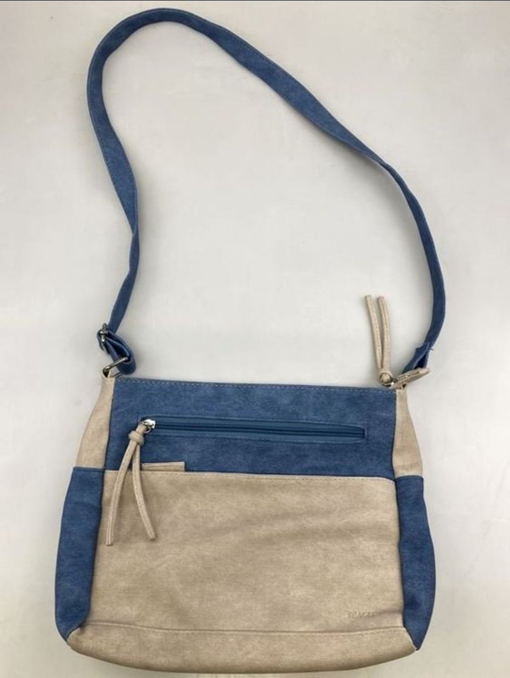 Taschen: BEAGLES | Umhänge Tasche | Beige/Blau – Neu (gemäss Beschreibung) aus Koppigen von gig_fbs5