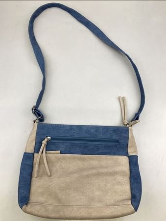 BEAGLES | Umhänge Tasche | Beige/Blau