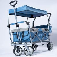 IMLEX Bollerwagen IM-4268 Blau/Grau