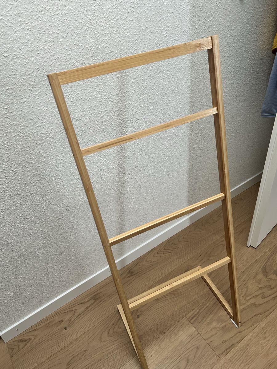 Portasciugamani: Handtuchhalter Handtuchleiter Holz – Usato da Lenzburg venduto da Shyra1