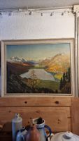 Wunderschõnes Bild Oberengadin,Druck