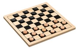 Jeu de dames, Standard en bois ( NEUF )