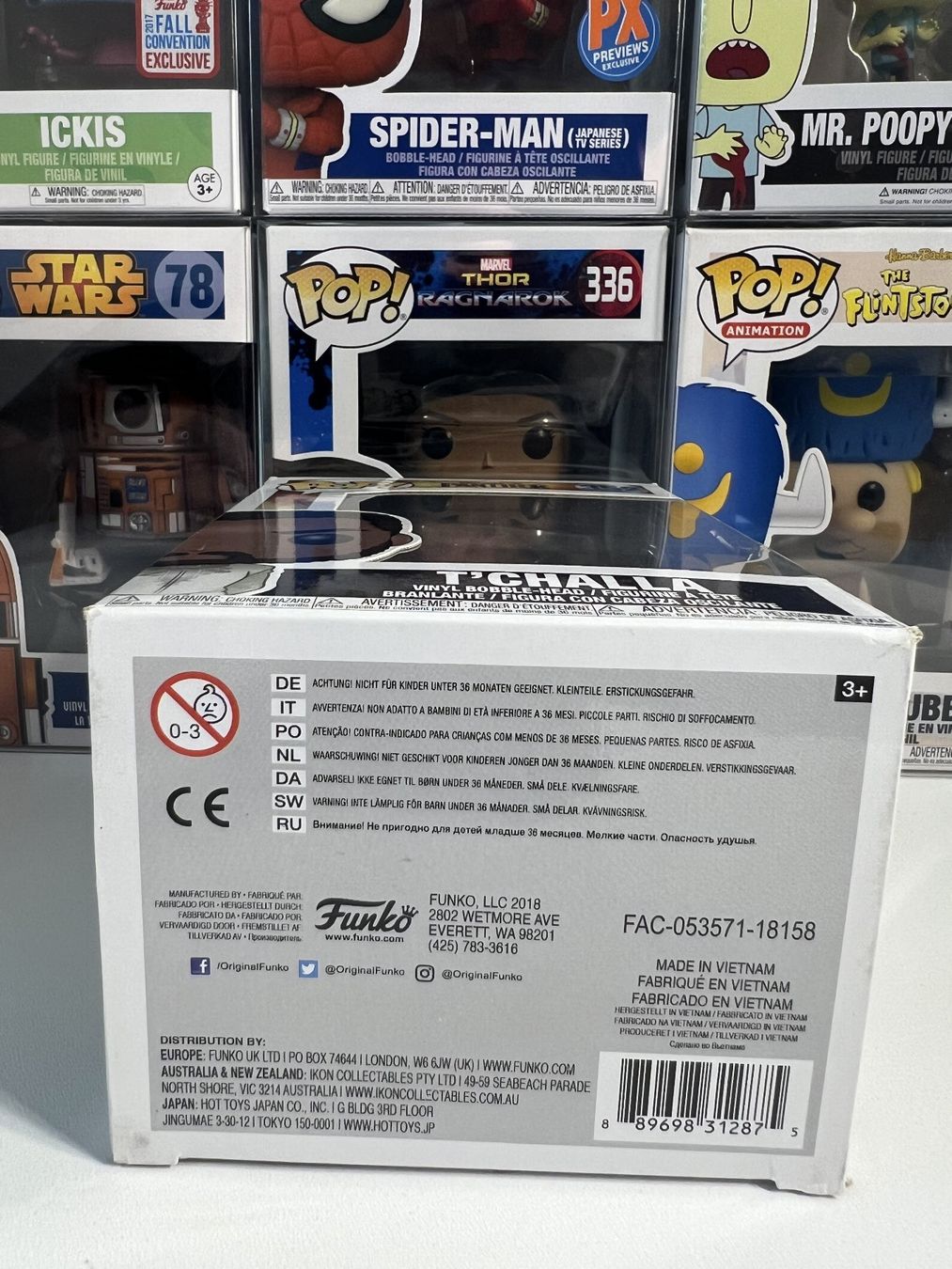 Funko Statuette: Funko POP! Marvel Black Panther T'Challa – Nuovo e nell'imballaggio originale da Le Mouret venduto da perfectbijou 5