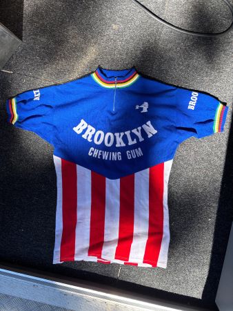Vintage Fahrradtrikot Brooklyn Chewing Gum Original 1973